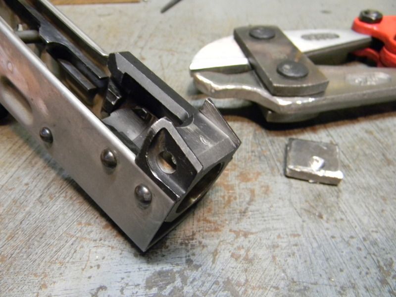 Front trunnion done.